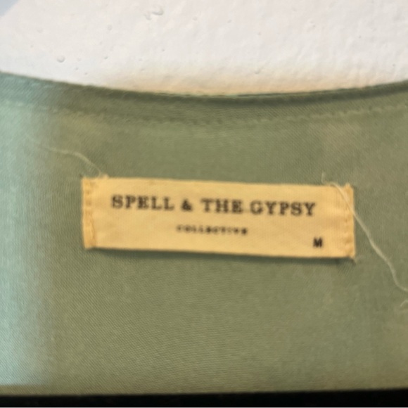 Spell & The Gypsy Collective Women Dress M Midi Boho Hippie Festival Coastal EUC - Picture 9 of 9